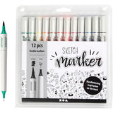 Creativ Company Skice Markers Barva, 12st.