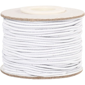 Creativ Company elastic thickness 1mm white, 25m
