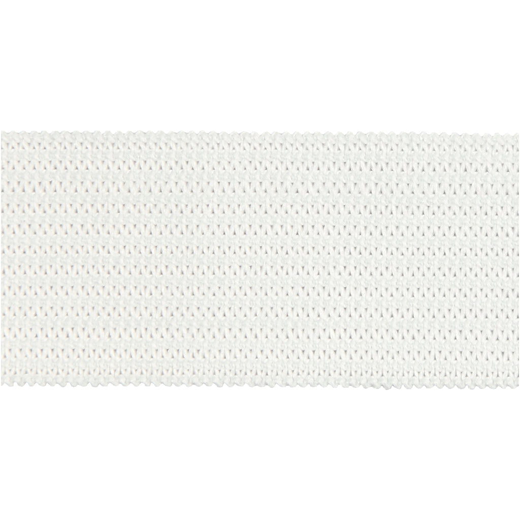 Creativ Company elastic thickness 20mm white, 25m