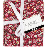 Patchwork fabric pink 45x55cm, 4st.