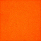 Hobby Felt Orange A4, 10 feuilles