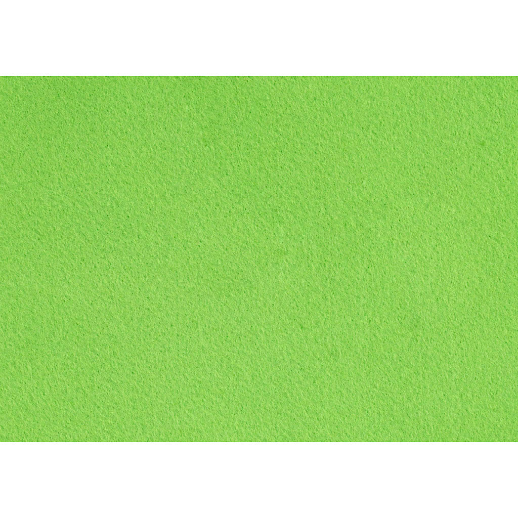 Hobby felt light green A4, 10 sheets