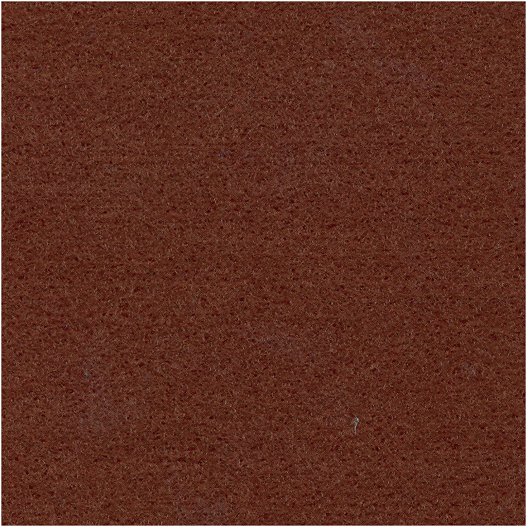 Hobby Felt Brown A4, 10 Sheets