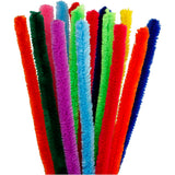 Chenille wire color 30cm, 15st.