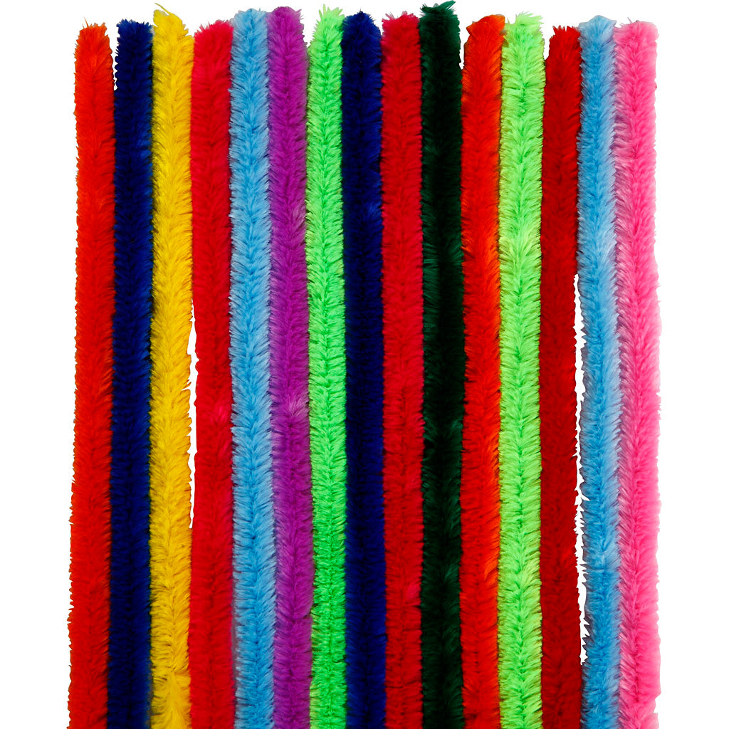 Chenille Wire Color 30cm, 15st.