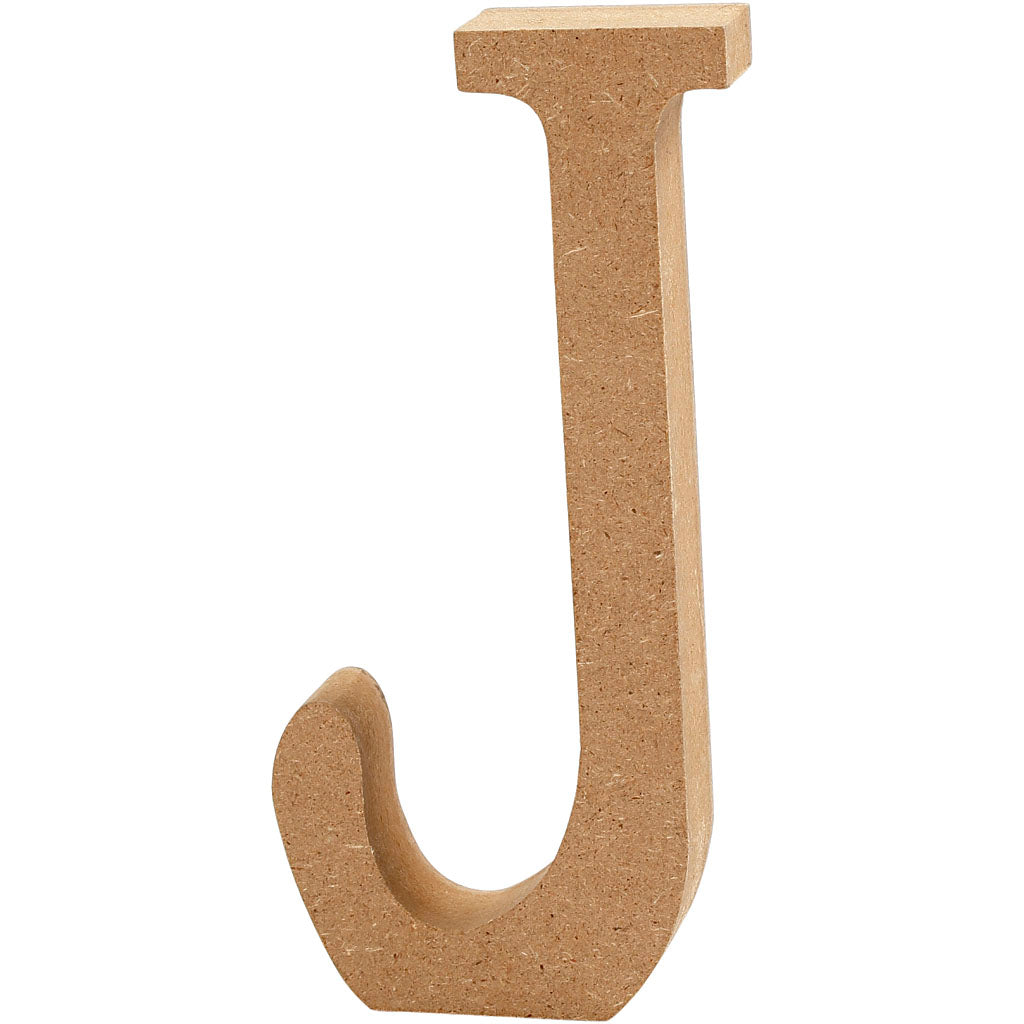 Creativ Company Letter J MDF 13cm, 1. mesto.