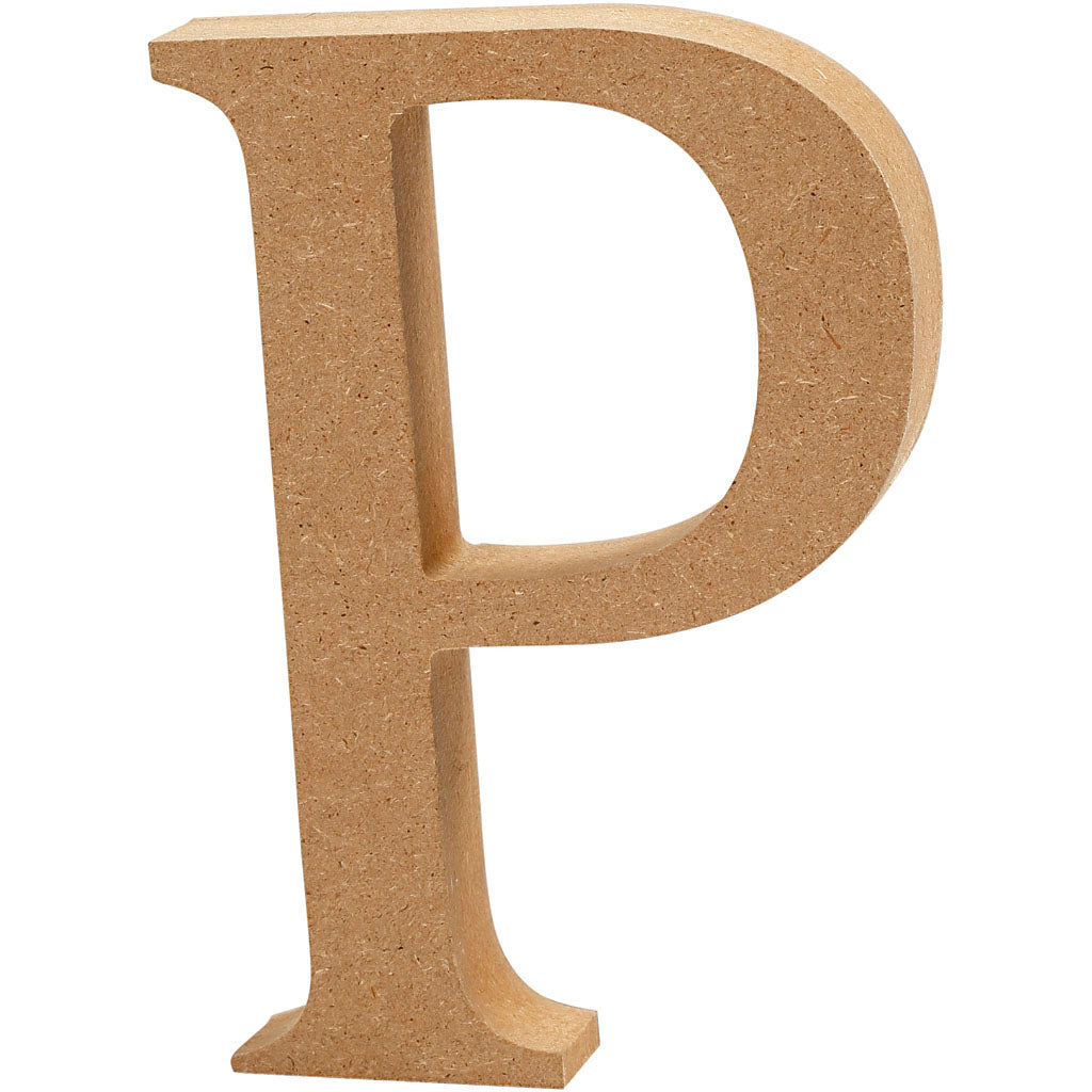 Creativ Company letter p MDF 13cm, 1 pc.
