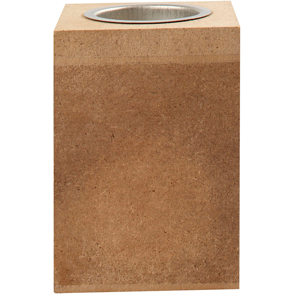 Te -lysholder træ, 10 cm