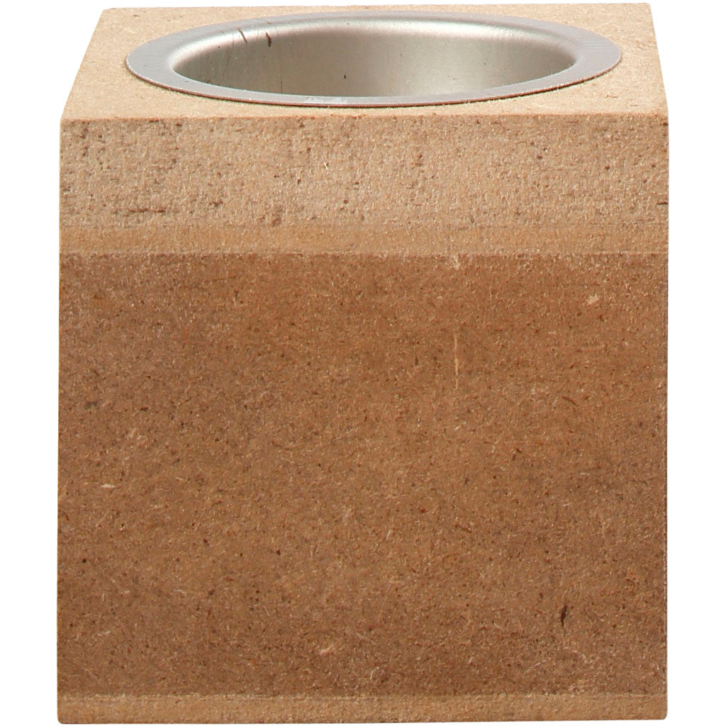Téi -light Holder hout, 6cm