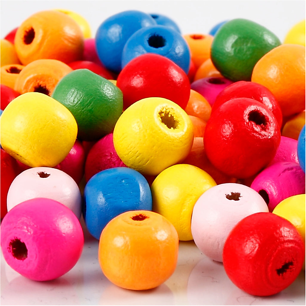 Tre perleblanding 10mm, 70.