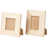 Creativ Company wooden frames in 2 sizes, 80th.