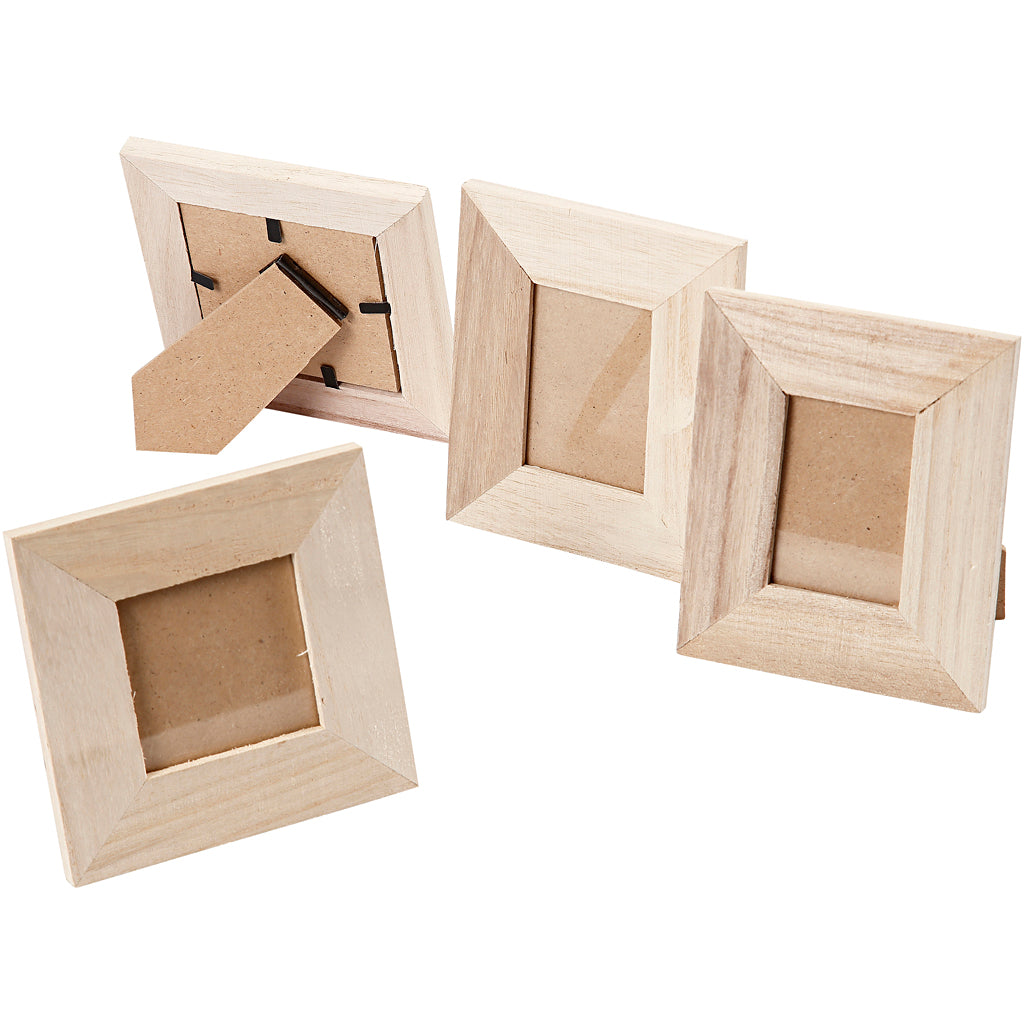 Creativ Company wooden frames in 2 sizes, 80th.