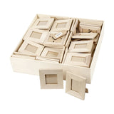 Creativ Company wooden frames in 2 sizes, 80 pcs.