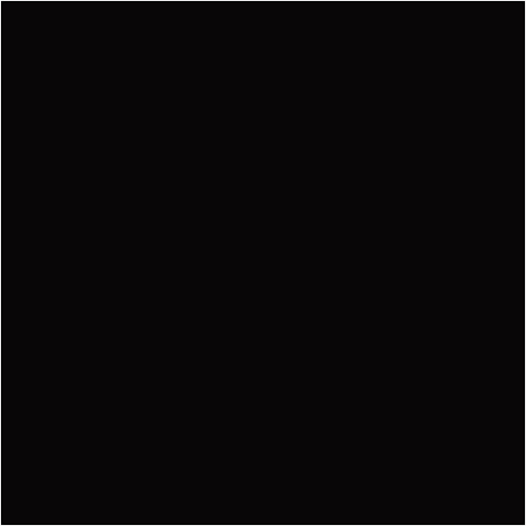 Creativ Company Eva Foam sheets Black A4, 10st.