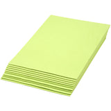Creativ Company Eva Sheets de espuma verde claro A4, 10º.