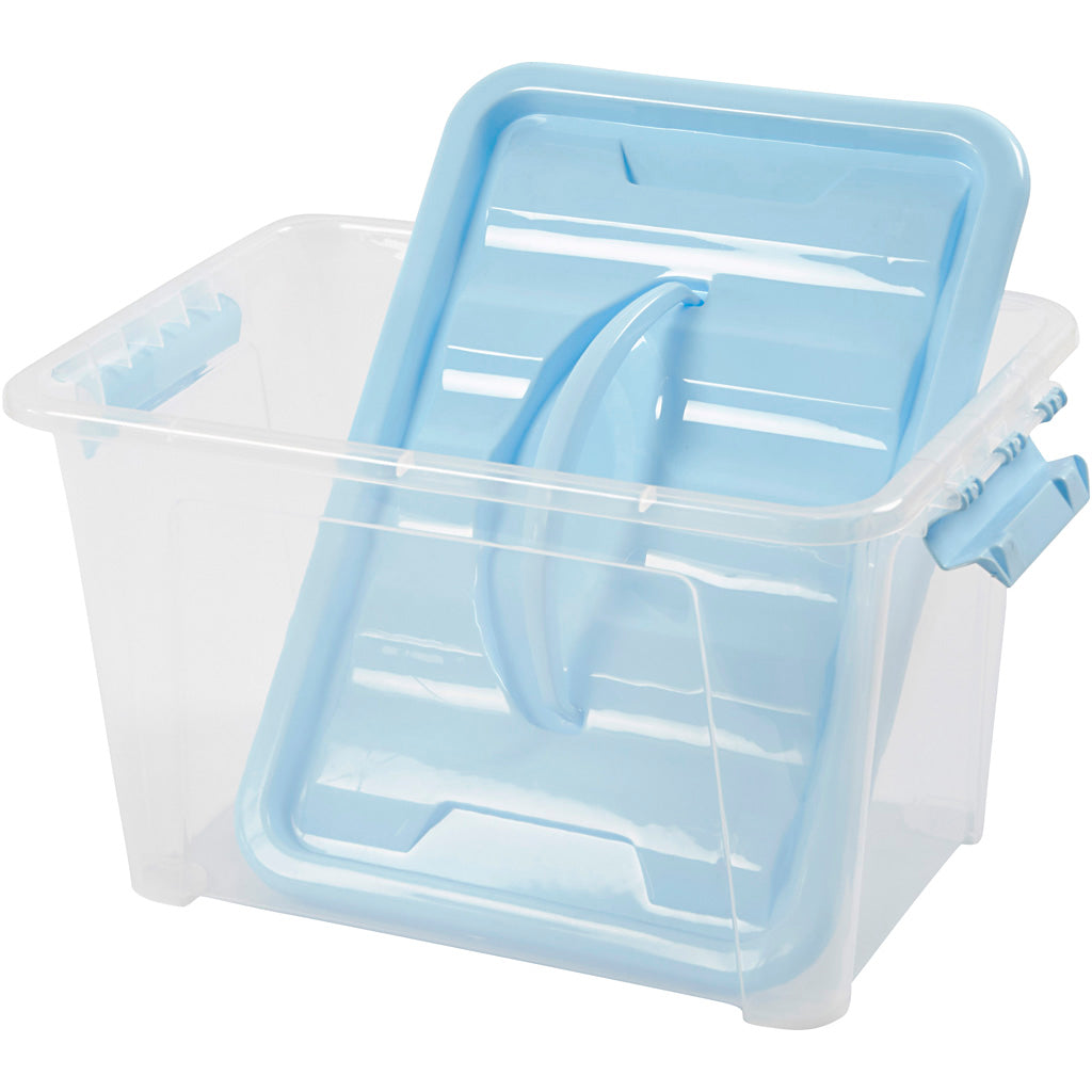 Creativ Company Hobbybox Blue avec des matériaux créatifs, 1er.