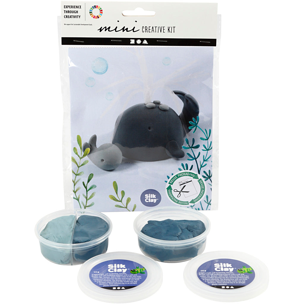 Creativ Company Mini Creative Kit Walvis s teletom