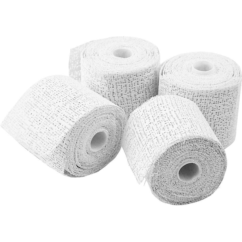Creativ Company plaster gauze 4 rolls, 2.7m per roll