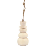 Creativ Company wooden hanger snowman