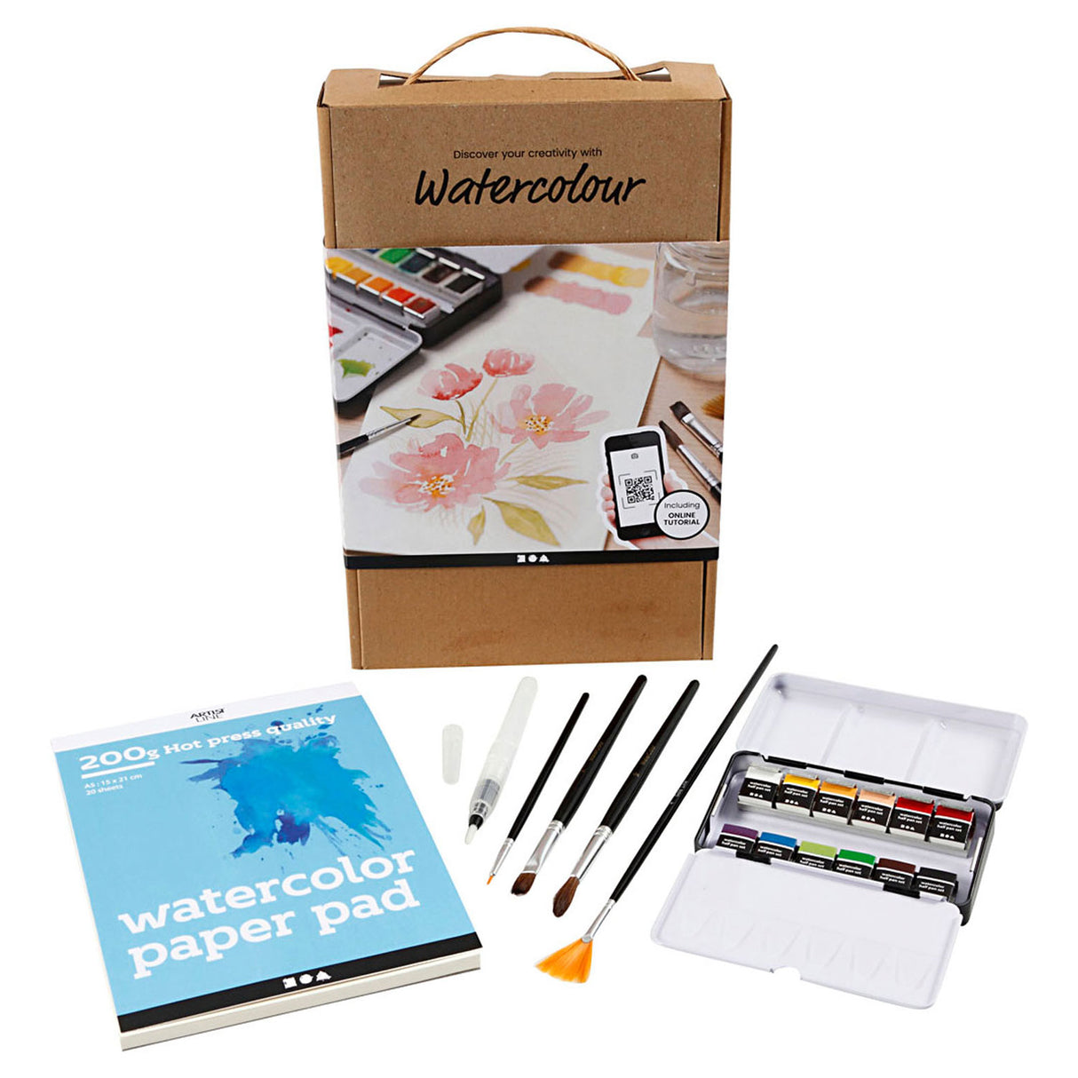 Discover watercolor A5 Set