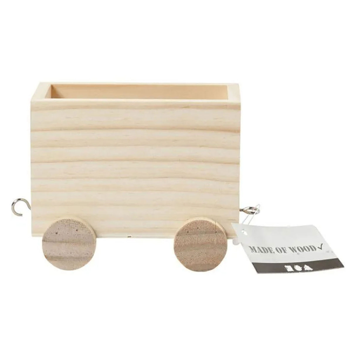 Wooden train wagon