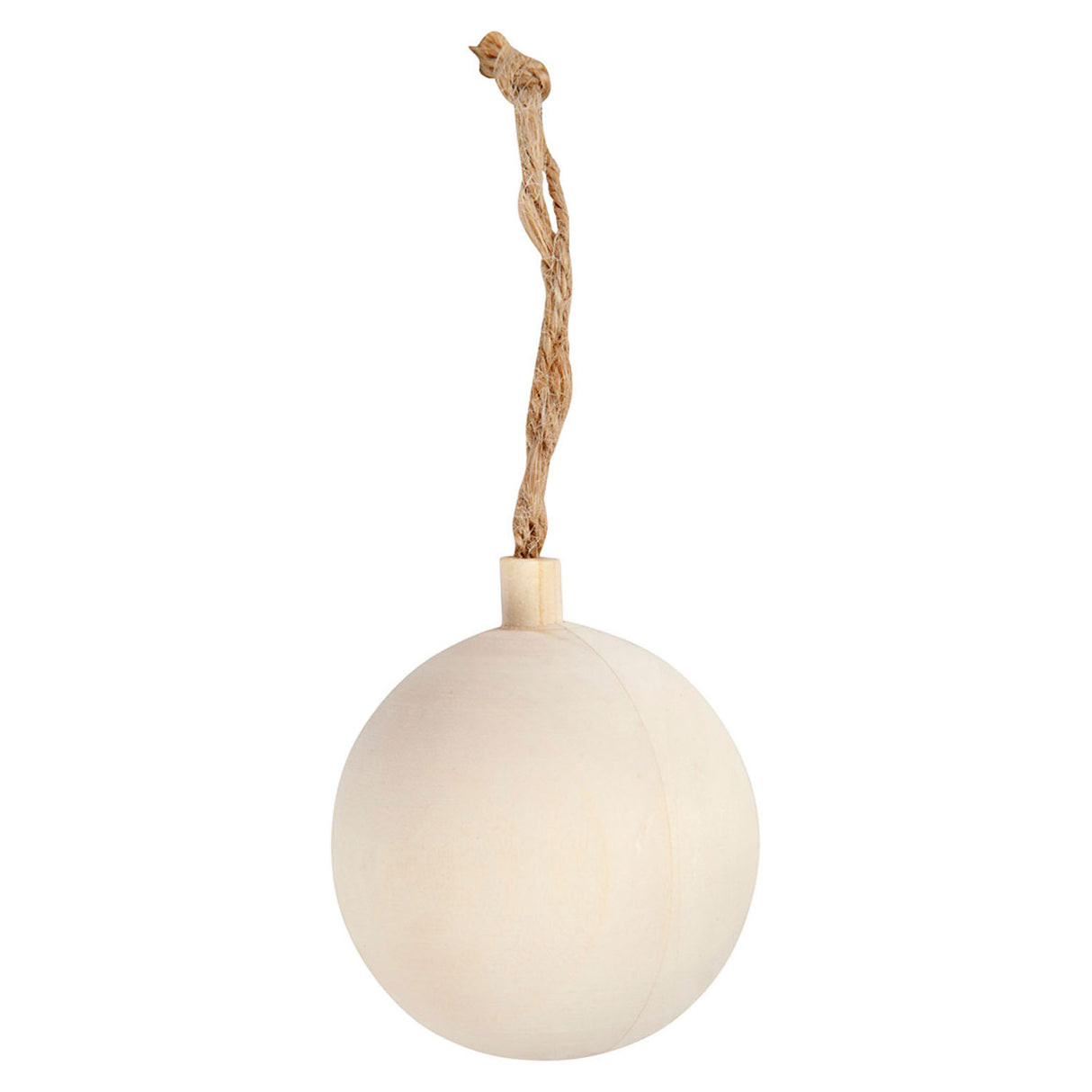 Julebauble pendel træ, 5,5 cm