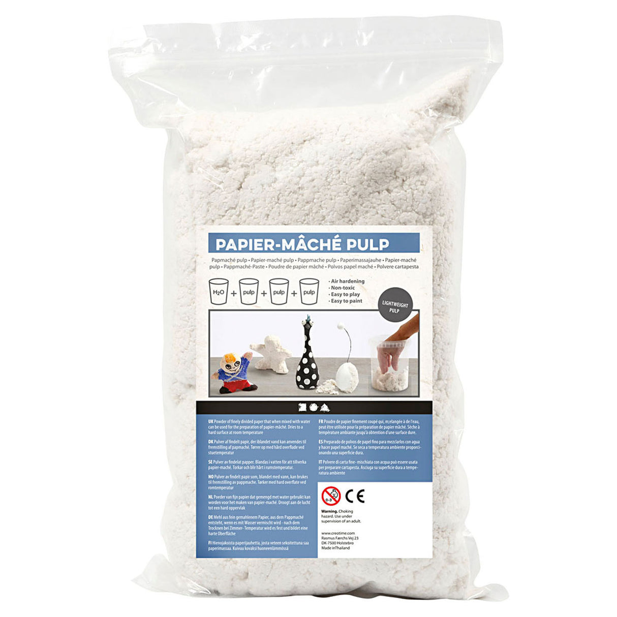 Pulp iz papirnatega macheja, 400gr