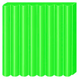Pasta da modellare effetto Fimo verde neon, 57gr