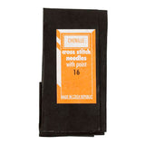 Embroidery needles with sharp point, 5.4 cm, 25st.