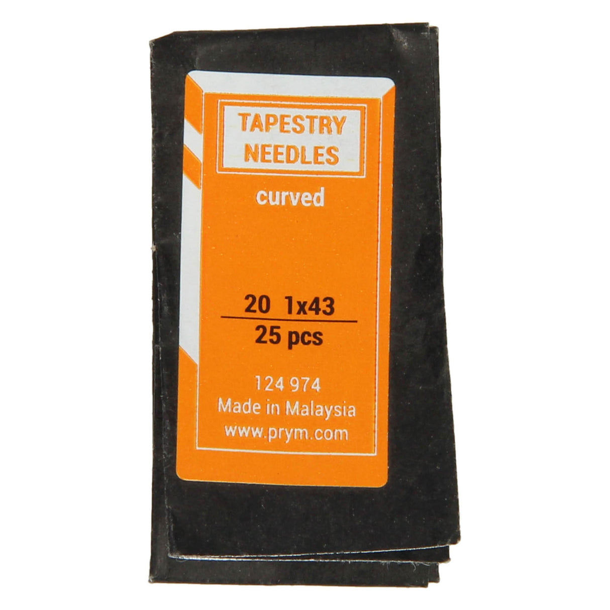 Creativ Company embroidery needles with point 4.3, 25st.
