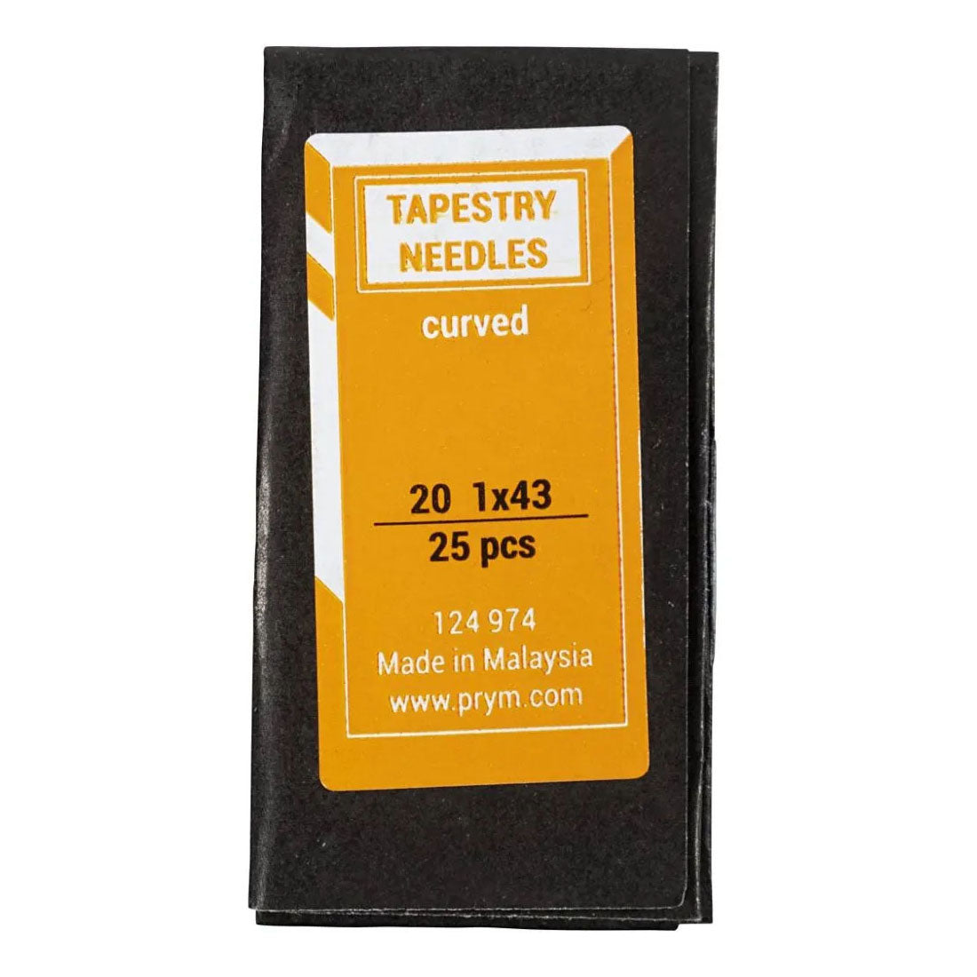 Vyšívací jehly s tupým bodem, 4,2 cm, 25st.