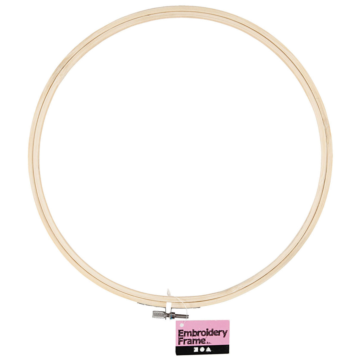 Embroidery frame wood, Ø 25cm