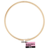 Broderie Frame Holz, 20 cm