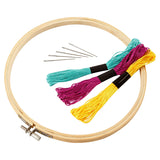 Embroidery frame wood, 20 cm