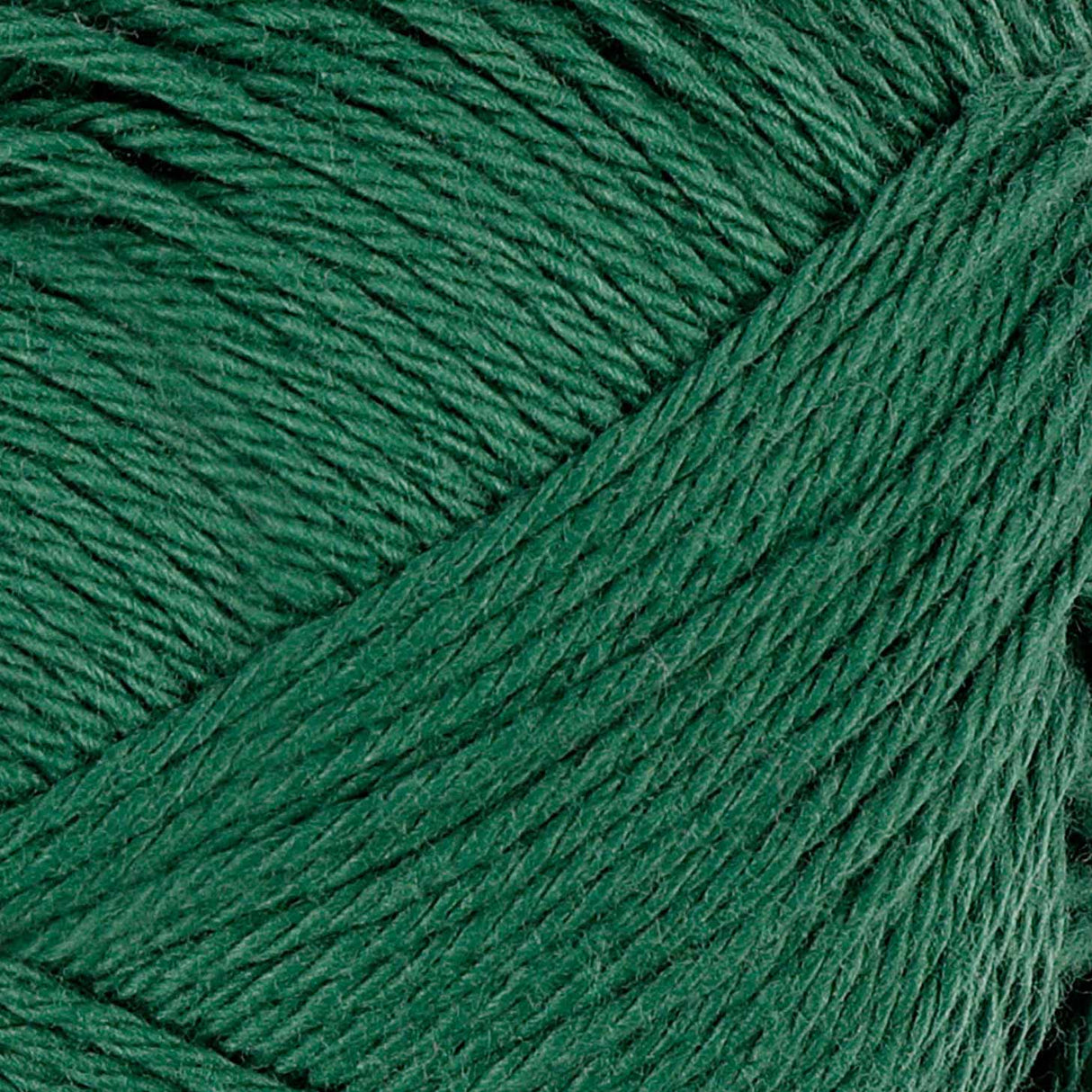 Fil de coton, vert foncé, 50gr, 170m