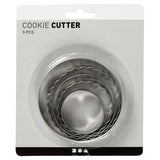 Creativ Company cookie cutters, circle, 5 pcs.