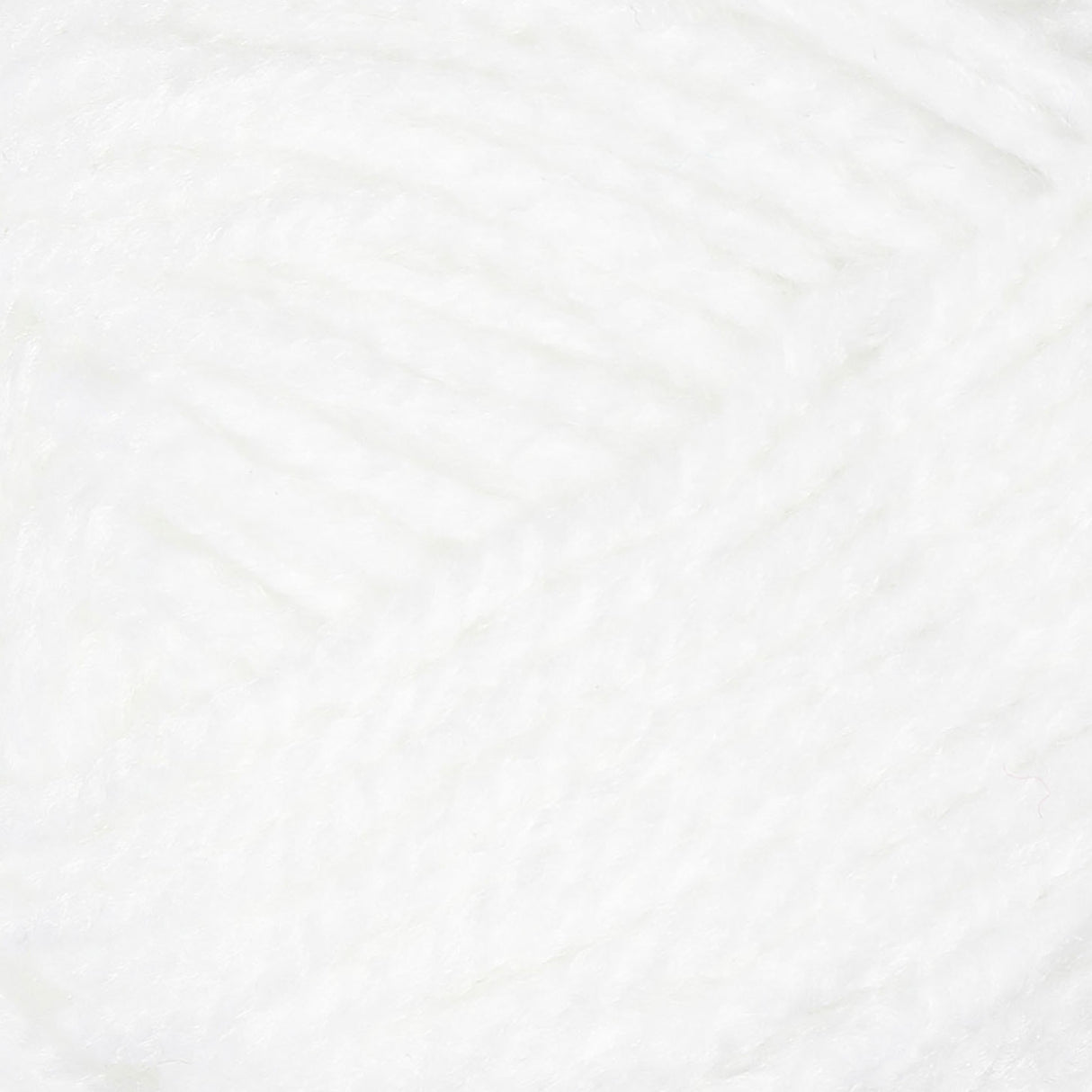Acrylic yarn, white, 50gr, 80m
