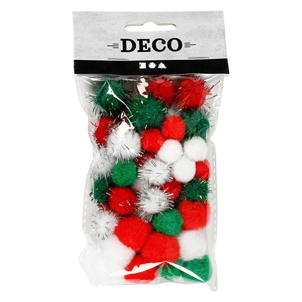 Creativ Company Pompoms Božič, 48st.
