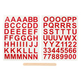 Klistermærker bogstaver