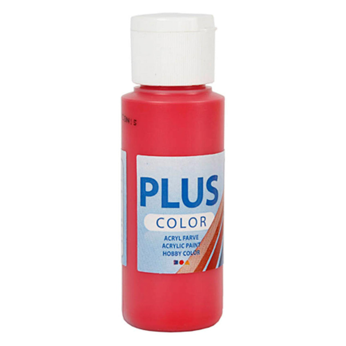 Plus väriakryylimaali marjapunainen, 60 ml