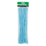 Chenille blue 30 cm, 50th.