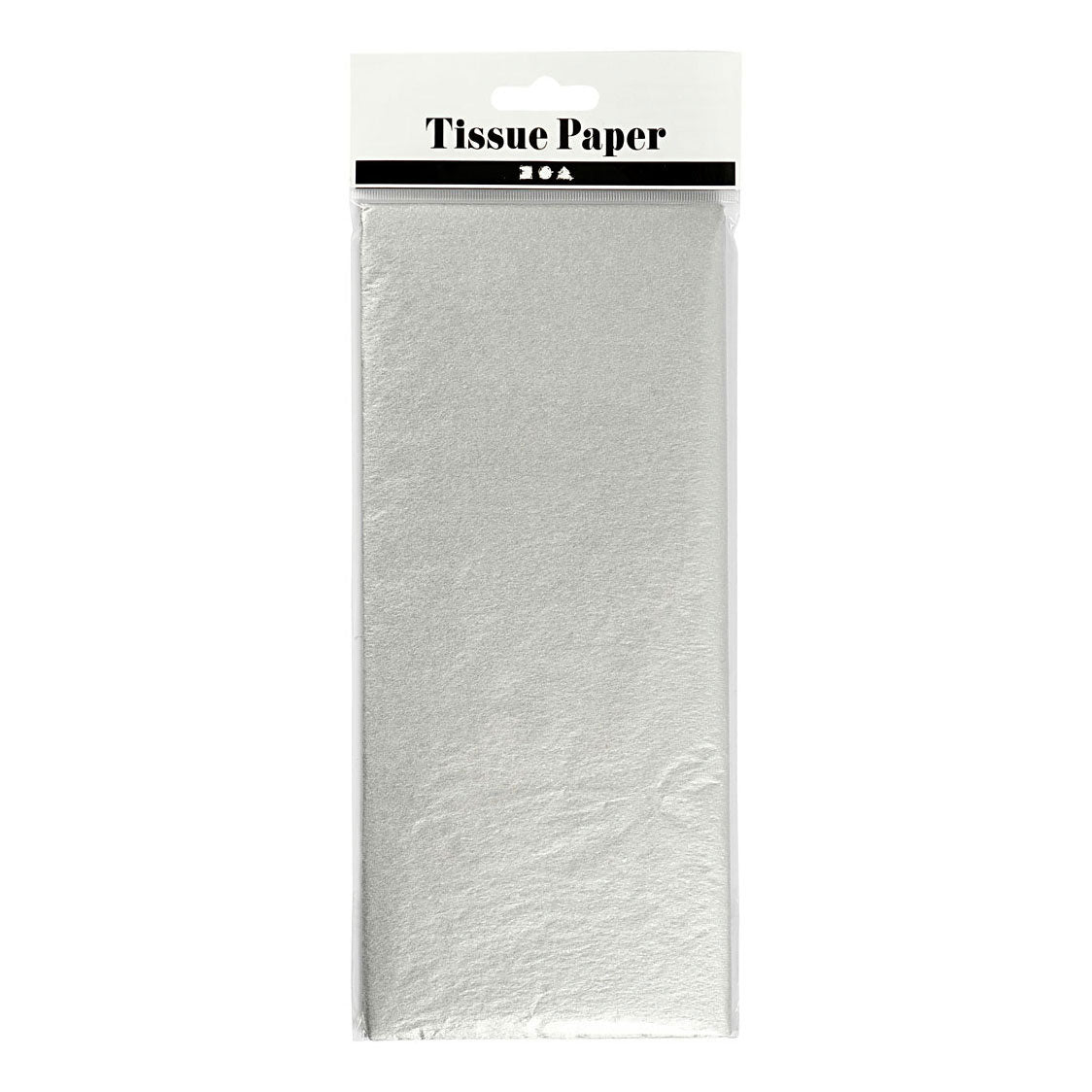 Creativ Company Tissue Paper Silver 6 Sheets 14 Gr, 50x70cm