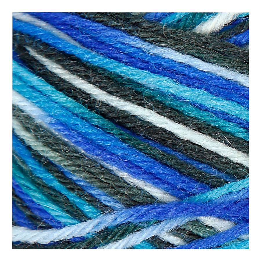 Ustvarjalna družba Sock Yarn Blue Turquoise, 200 cm