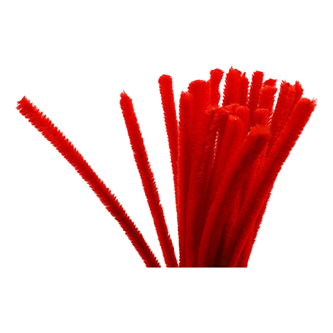 Creativ Company Chenilled Wire Red 30cm, 25st.