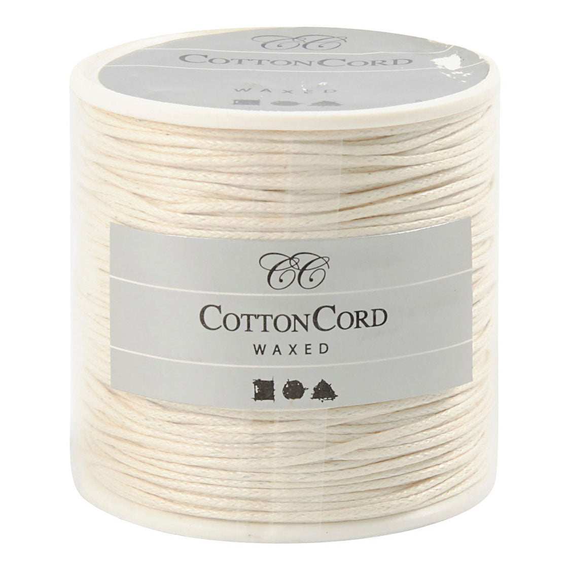Creativ Company Cotton Cord Off-White thickness 1 mm, 40m
