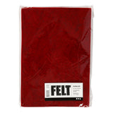 Creativ Company Hobby Felt Red A4 Mélange