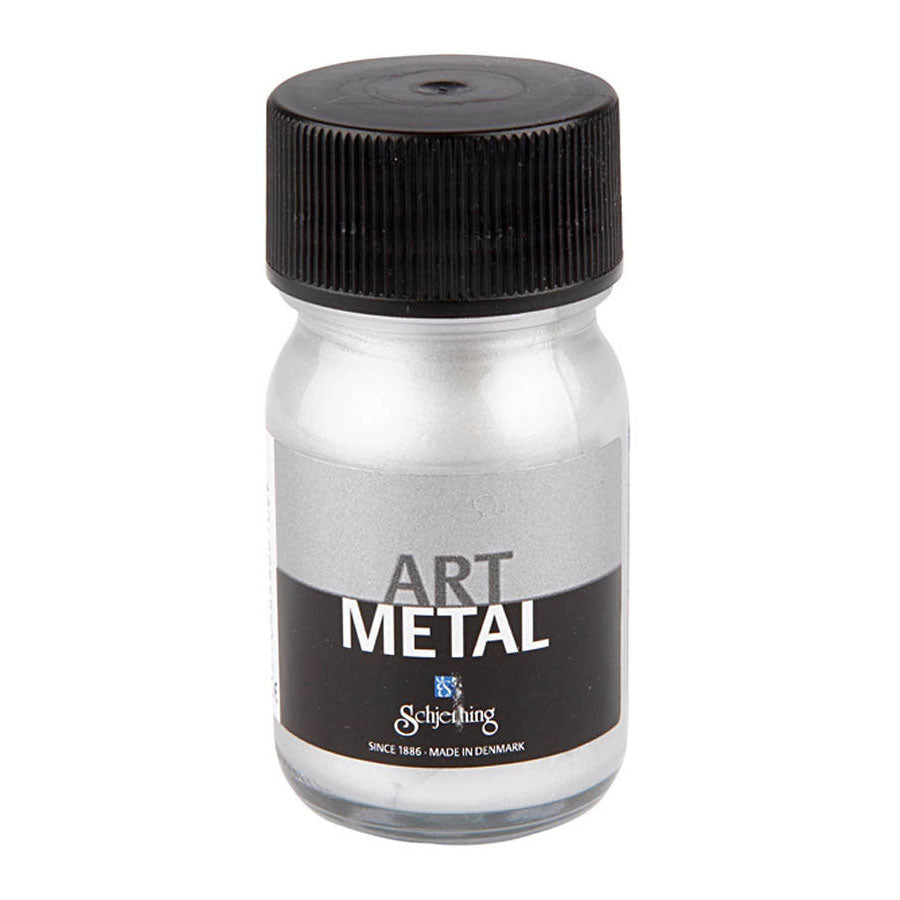 Creativ-yrityksen harrastusmaali metalliväri, hopea (5110), 30 ml 1 pullo