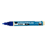 Createv Company Glass and Porcelan Start -Cover - Temno modra