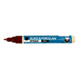 Creativ Company Opaque Glass and Porcelain Pen - brown