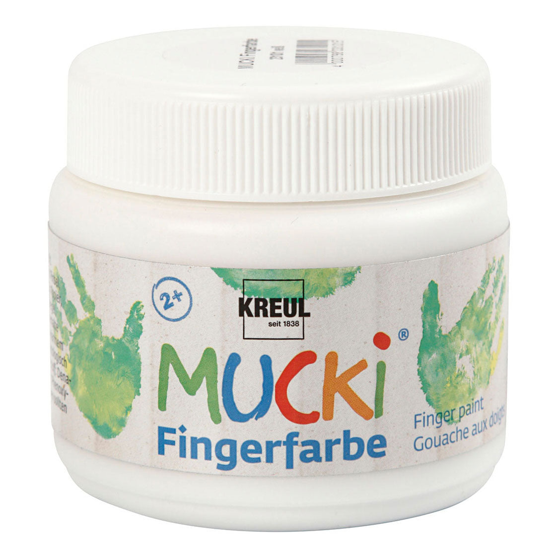 Companhia criativa Mucki Paint White, 150ml